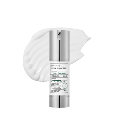 Reedle Shot 700, Spicule Microneedling Serum for Pore Care&Exfoliation, Exosome&Centella Asiatica for Glass Skin, Acne&Blemish Care, Korean Liquid Skin Booster (1 Fl Oz / 30ml)