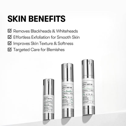 Reedle Shot 100, Spicule Microneedling Serum for Pore Care & Exfoliation, Exosome, Centella Asiatica for Glass Skin, Skin Texture, Korean Liquid Skin Booster (1.69 Fl Oz / 50ml)